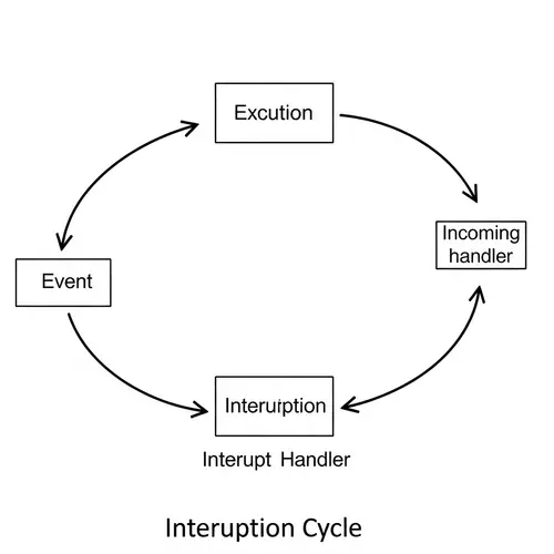 Interruption Cycle: Computer System Algorithmic Process