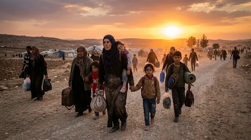 Humanitarian Crisis: Displaced Families in Middle East Humanitarian Crisis: Displaced Families in Middle East