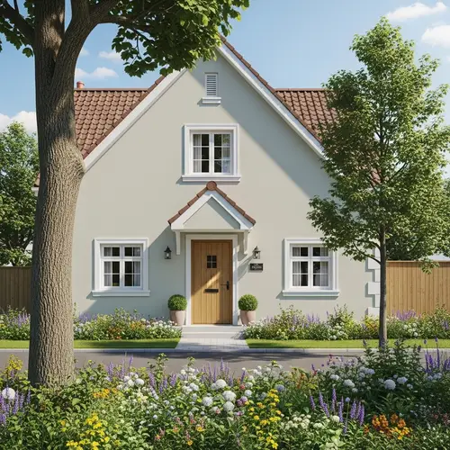 Quaint and Charming House Surrounded by Serene Garden