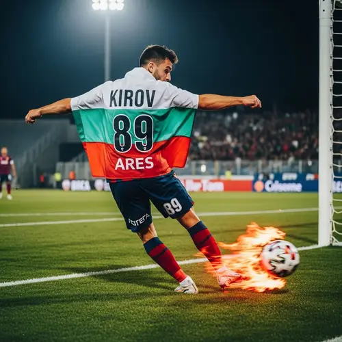 Bulgarian Footballer Kirov 89 - ARES Team Goal Strike