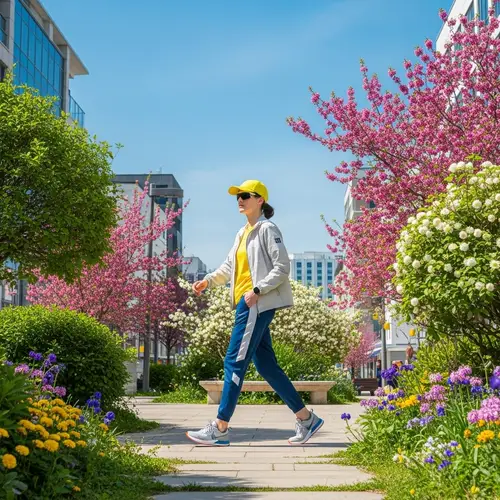 Springtime Urban Sporty Style in Vibrant Colors