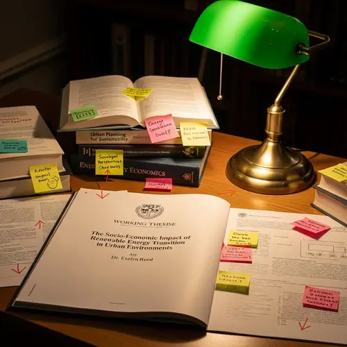 Academic Style Thesis Paper | University Emblem & Author's Name