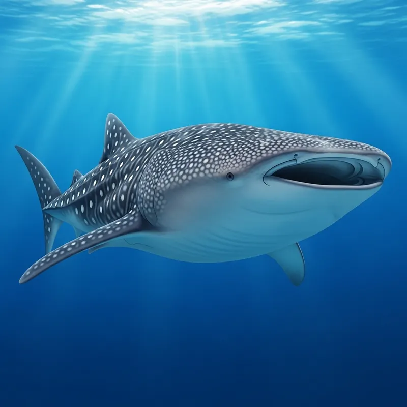 Giant Whale Shark - A Majestic Ocean Giant Giant Whale Shark - A Majestic Ocean Giant