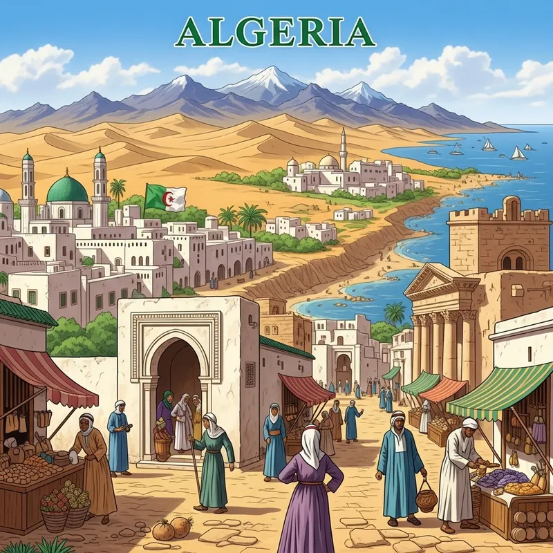 Explore the Beauty of Algeria: Sahara Dunes, Kabylie Mountains, Rich History