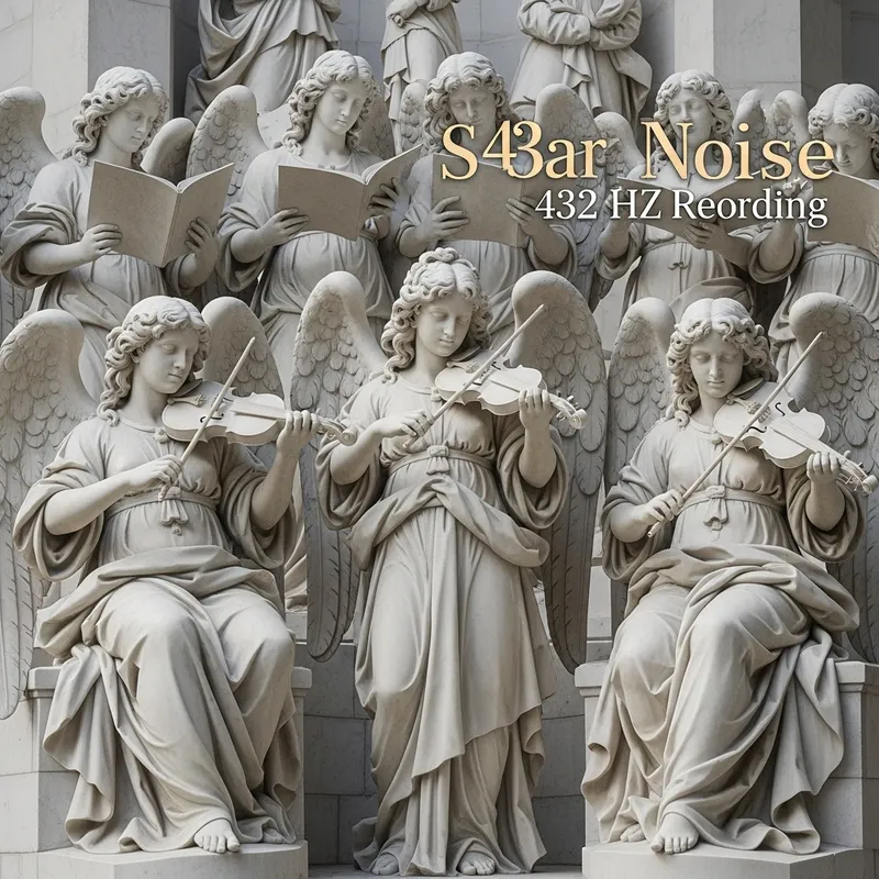 Marble Angels Choir 432 Hz Sleep Noise CD Cover