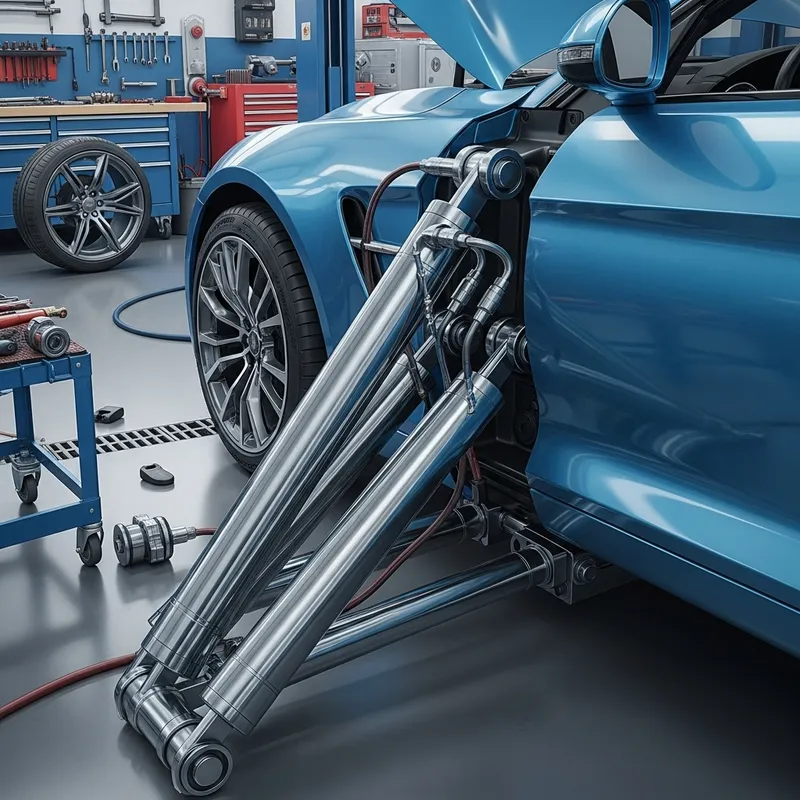 Hydraulic Cylinder Car: Detailed Design in Action Hydraulic Cylinder Car: Detailed Design in Action