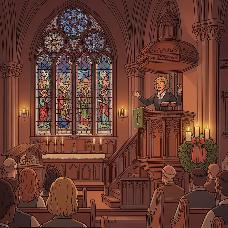 Advent Sermon Series: Engaging Gothic Church Atmosphere