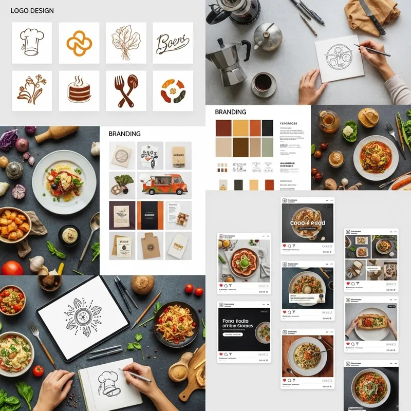 Creative Logo & Branding Services for Food Industry Creative Logo & Branding Services for Food Industry