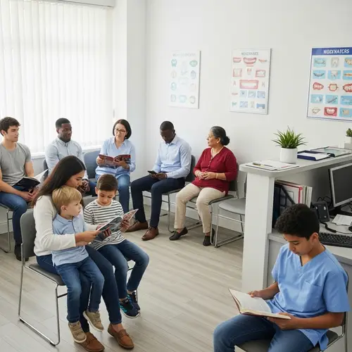 Diverse Patients at Busy Dental Clinic | Top Dental Services