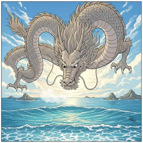 Mythical Chinese Dragon and West Philippine Sea