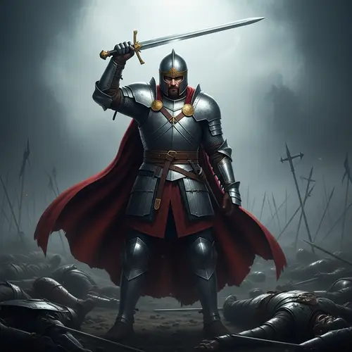 Victorious Warrior | 4k Resolution Professional Photograph