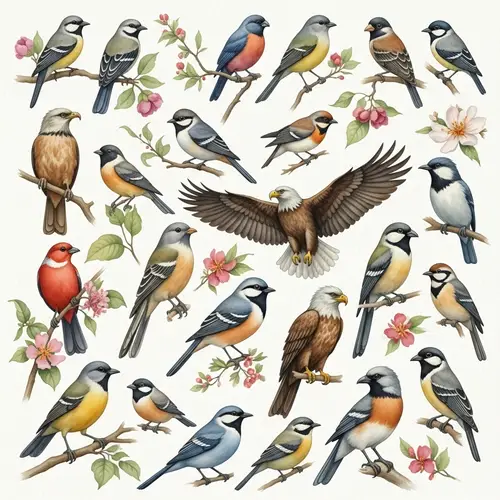 Watercolor Birds: Capturing the Essence of Avian Life