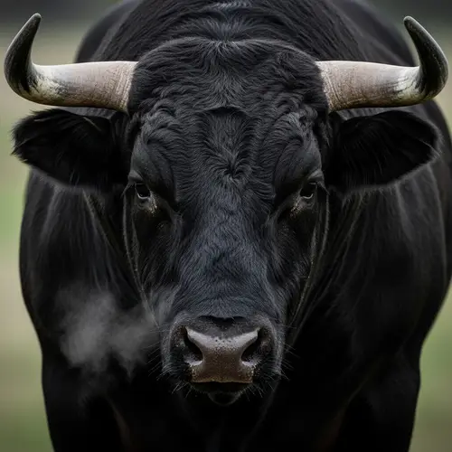 Black Bull's Head | Powerful Image