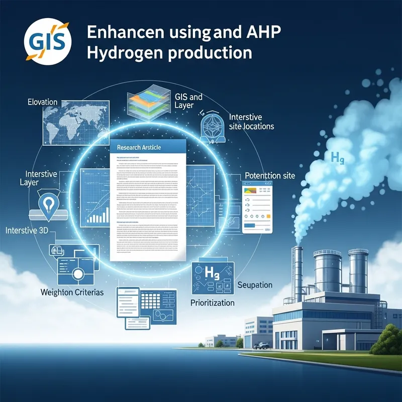 Maximize Hydrogen Production Potential with GIS AHP Technology