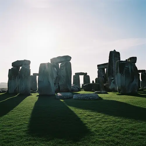 Mystical Scene at Stonehenge: Timeless Wisdom Captured