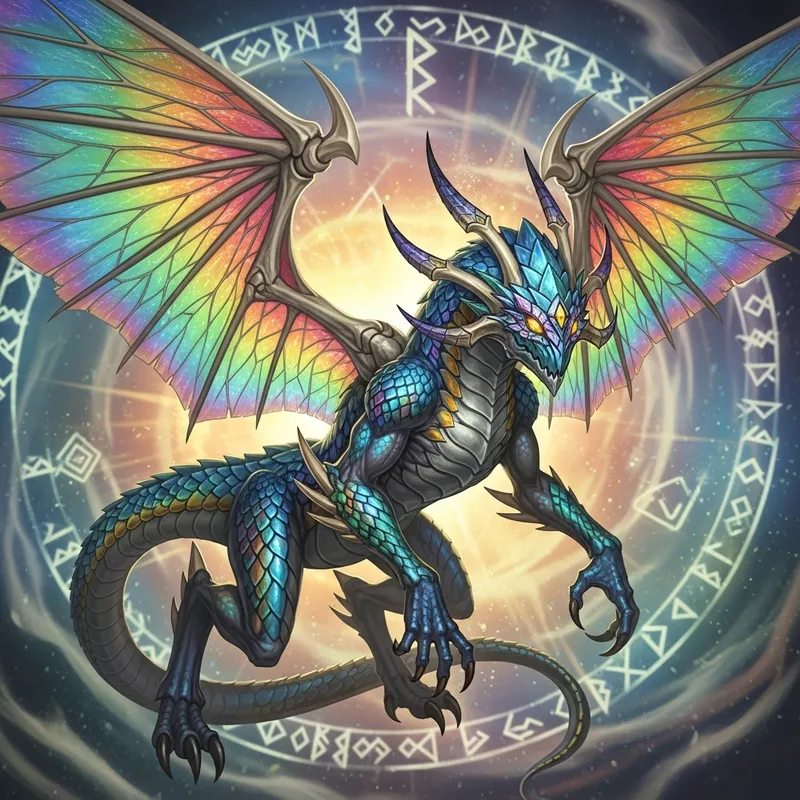 Colorful Imaginary Creature Inspired by 이원종 포켓몬