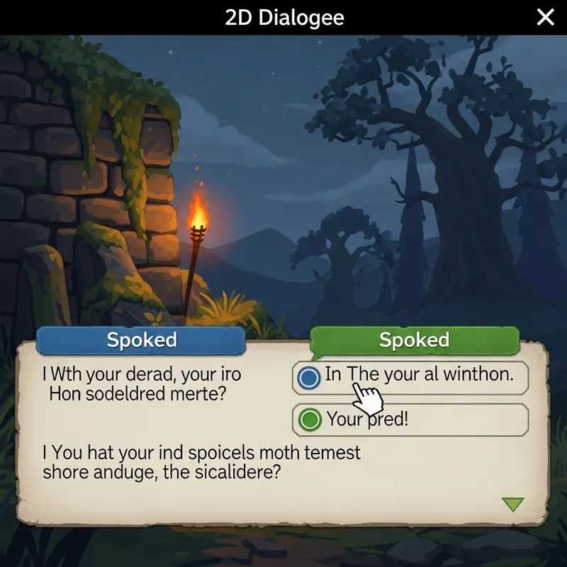 Create 2D Text Dialogue System for Unity with Playable Features