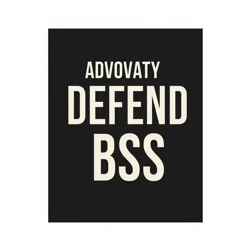 Defend BSS - Advocacy Poster