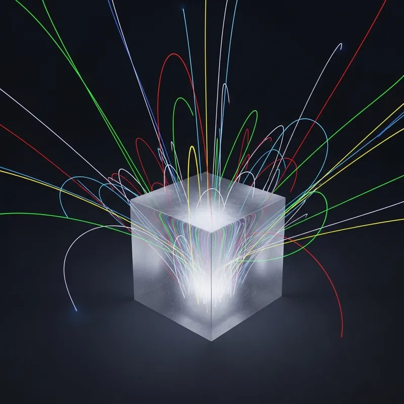 Cubed Lines Direction | 3D Design Inspiration