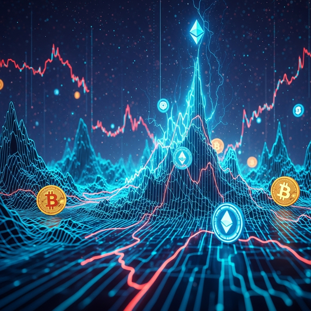 Vibrant Bitcoin Explosion Artwork | Dynamic Crypto Image | AI Art