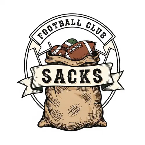 Sacks Sports Club Logo Design