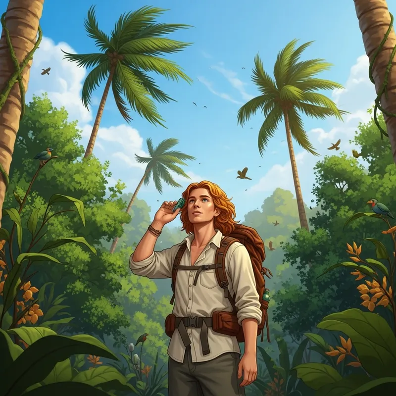 Whimsical Ginger Beauty in Tropical Belize