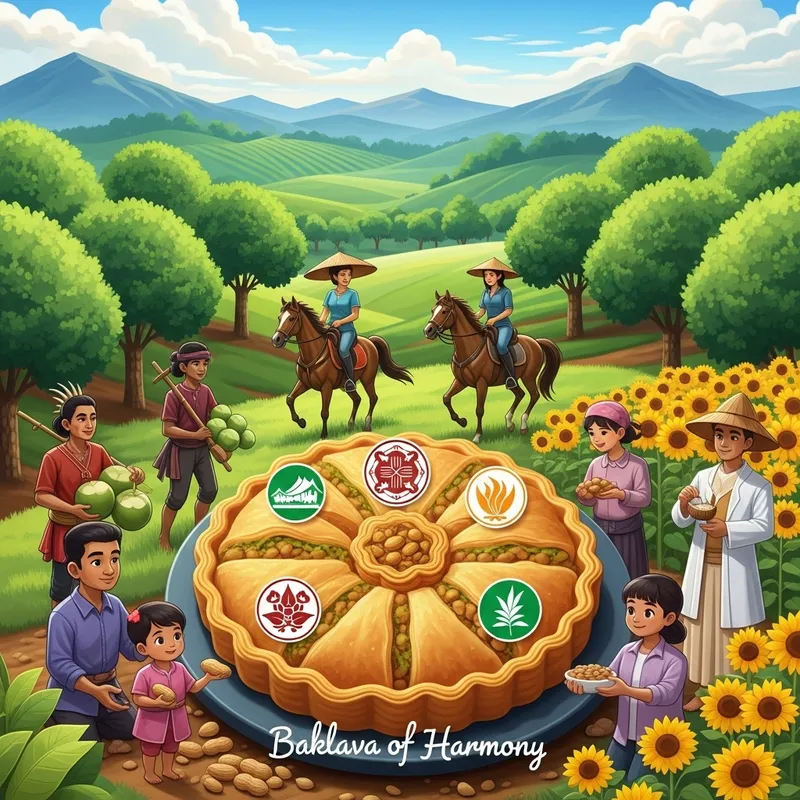 Culinary Journey of Unity: Baklava Fusion among Indonesian Cultures