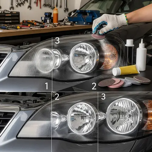 Car Headlight Restoration Service