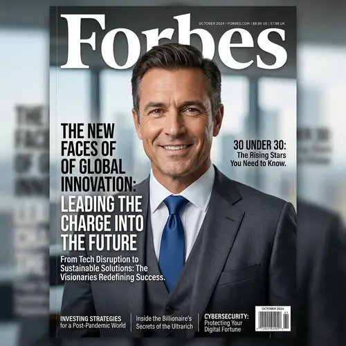 Create Your Custom Forbes Magazine Cover