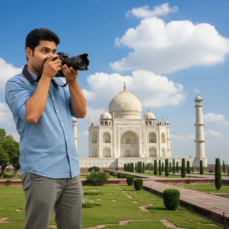 Filming the Taj Mahal: South Asian Photographer's Perspective Filming the Taj Mahal: South Asian Photographer's Perspective