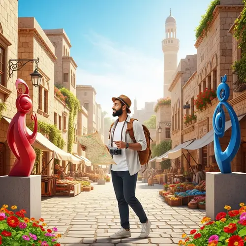 Cultural Journey with a Middle-Eastern Traveler | Old City Exploration