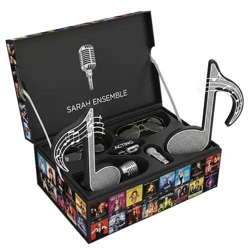 Sarah Ensemble Shoe Box: Versatile & Dynamic Performer Inspired Design