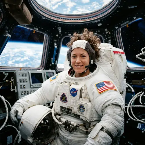 NASA Astronaut Model in Space Suit