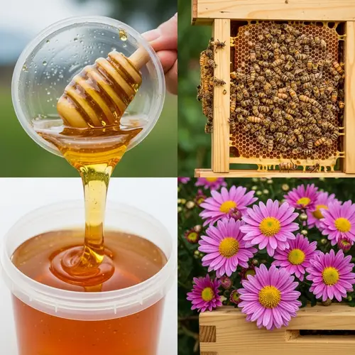 Organic Honey, Beehives & Chrysanthemums | Fresh & Natural