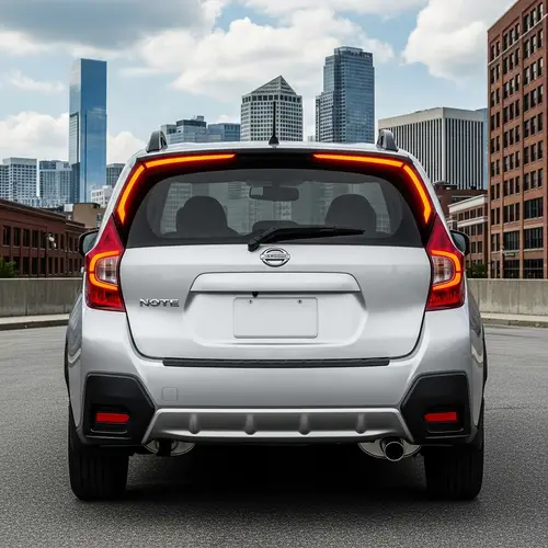 Creative Mashup of Nissan Versa Note and Subaru Crosstrek Rear Designs
