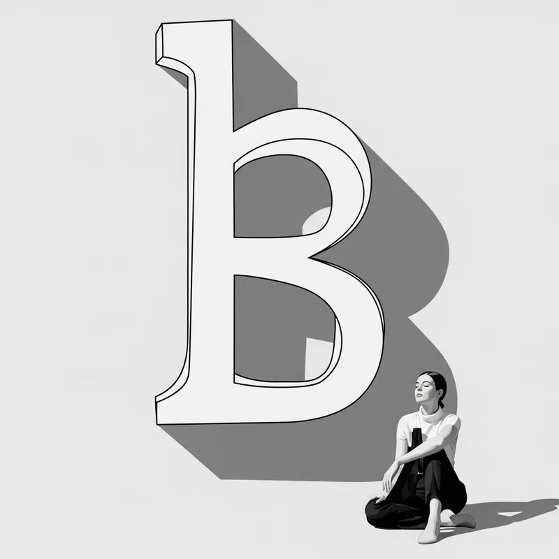 Calm Contemplation: Minimalist Geometric Design