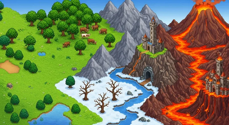 Far-Flung Pixel Adventure: Enchanting Geographical Pixel Art Far-Flung Pixel Adventure: Enchanting Geographical Pixel Art