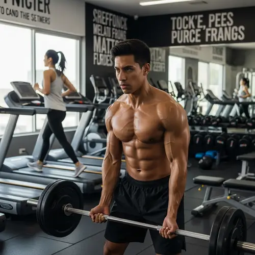 Diverse Gym Scene | People Working Out | Fitness Motivation