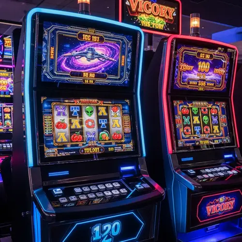 Futuristic Slot Machines: Advanced Designs with LED Displays