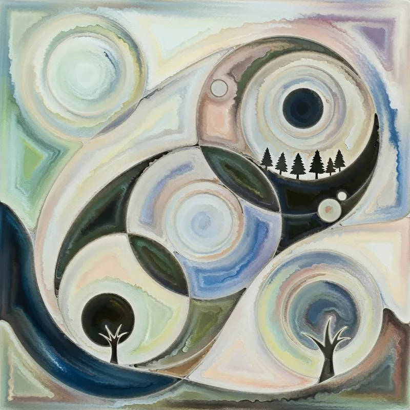 Healing Abstract Art | Tranquil Colors & Symbols Healing Abstract Art | Tranquil Colors & Symbols