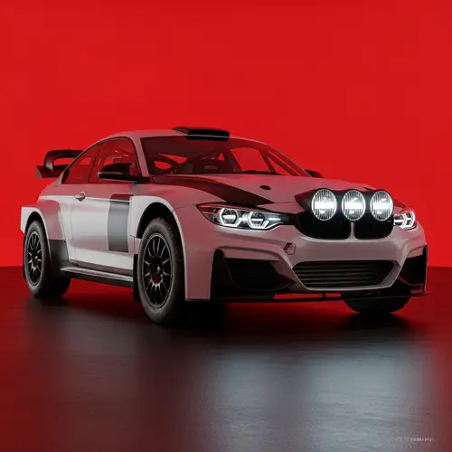 Digital BMW Rally Car Design | 3D Render Showcase