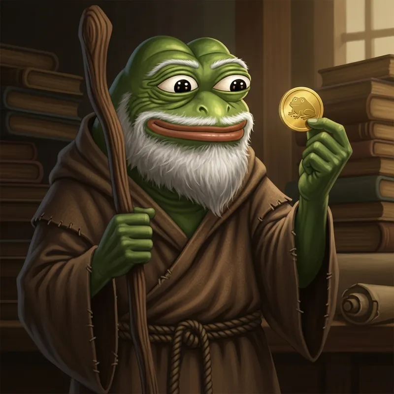 Pepe Meme Coin's Grandfather - A Fun Avatar