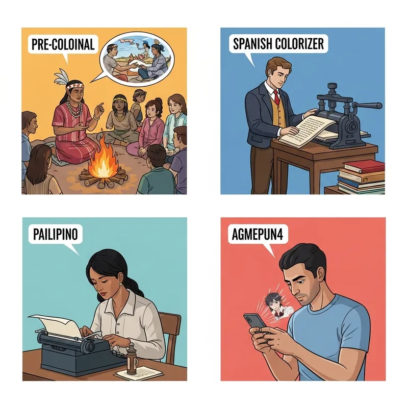 Evolution of Filipino Storytelling: From Myth to Web Novel