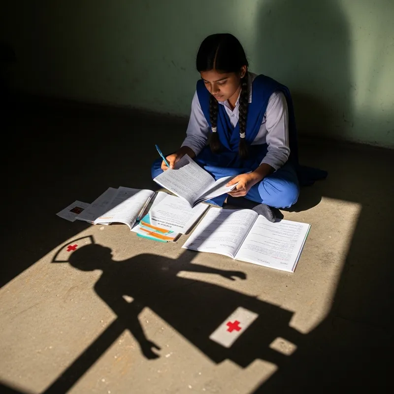 Shadow of Aspiration: A Student's Journey