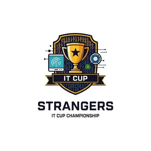 Strangers IT Cup Championship Logo Design