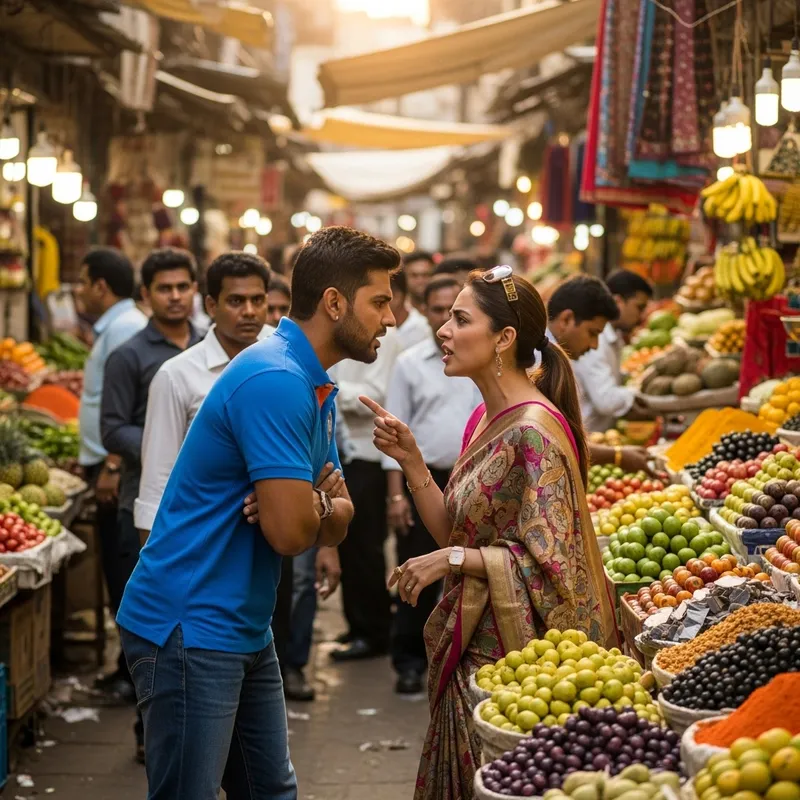 Virat Kohli and Anushka Sharma Public Argument