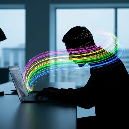 Efficient Code and Vibrant Colors: Coding Wizard at Work