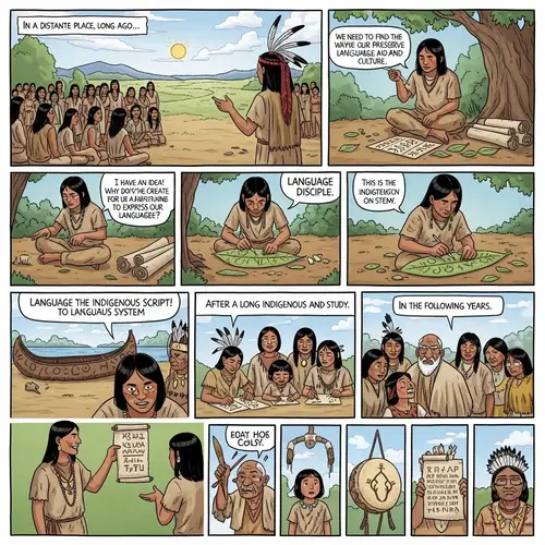 History of Language Among Indigenous People: From Oral Tradition to Written Script