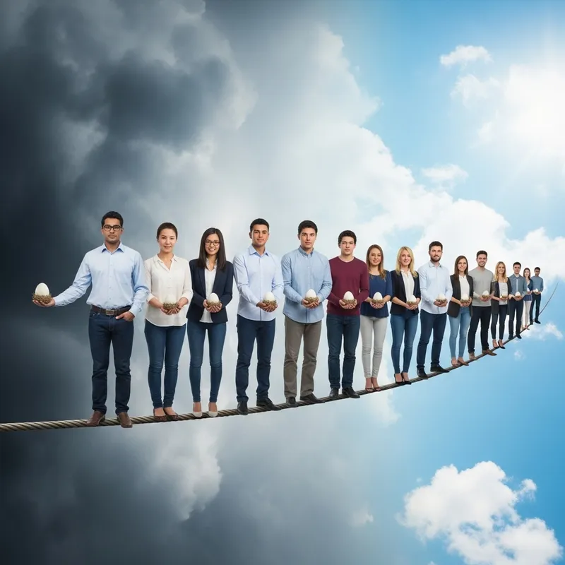 Dark Future of Young People's Retirement | Diverse Individuals Face Uncertainty