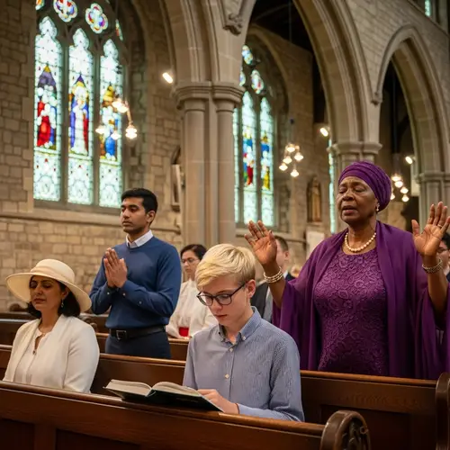 Warm & Inviting Church with Diverse Congregation